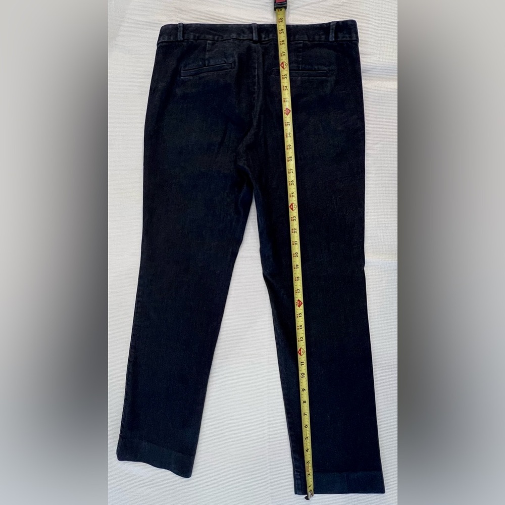 Banana Republic Women's Sz 10 Dark Blue Ryan Denim Straight-Leg Jeans - Picture 7 of 9